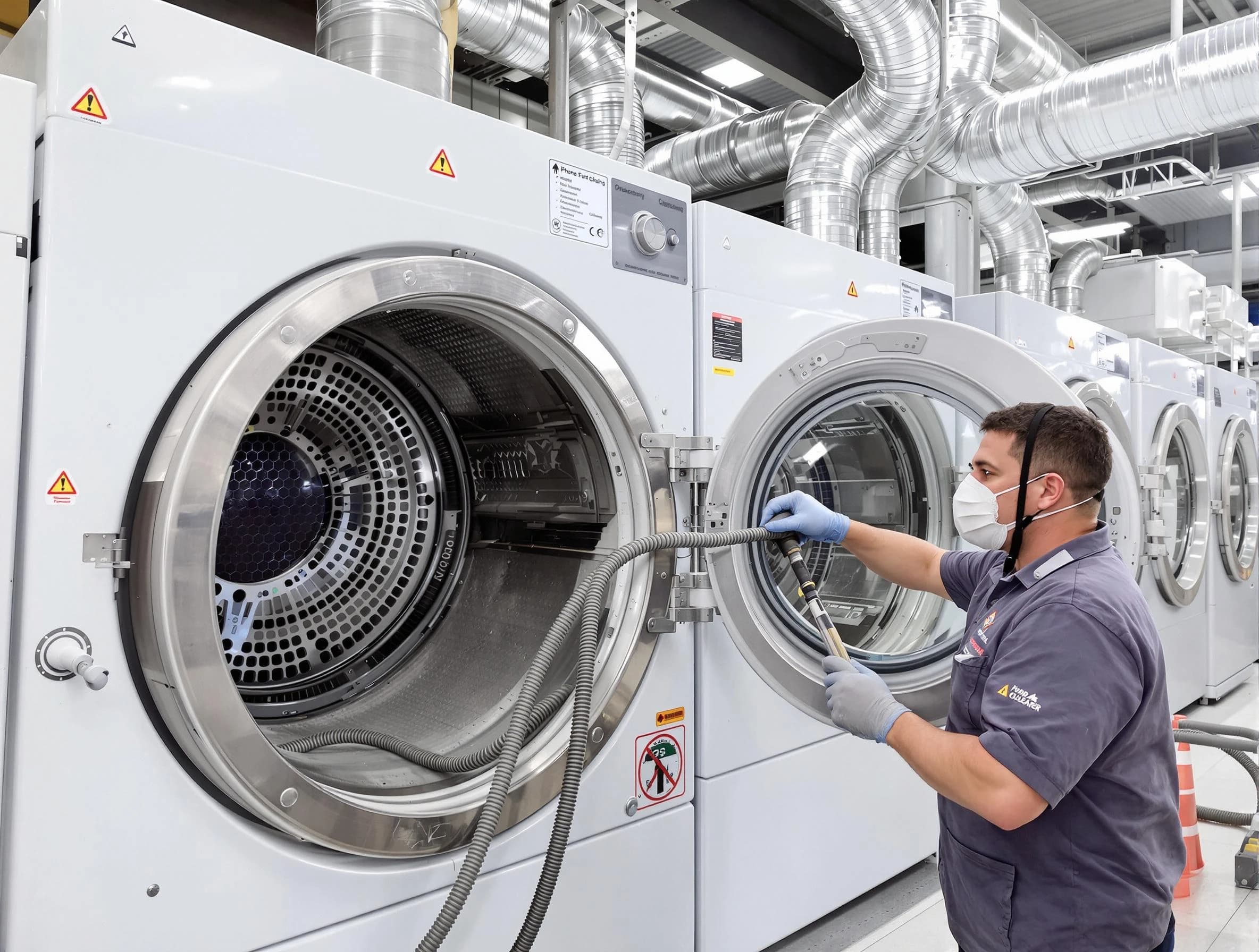 Industrial-grade dryer vent cleaning by Brighton Dryer Vent Cleaning in Brighton