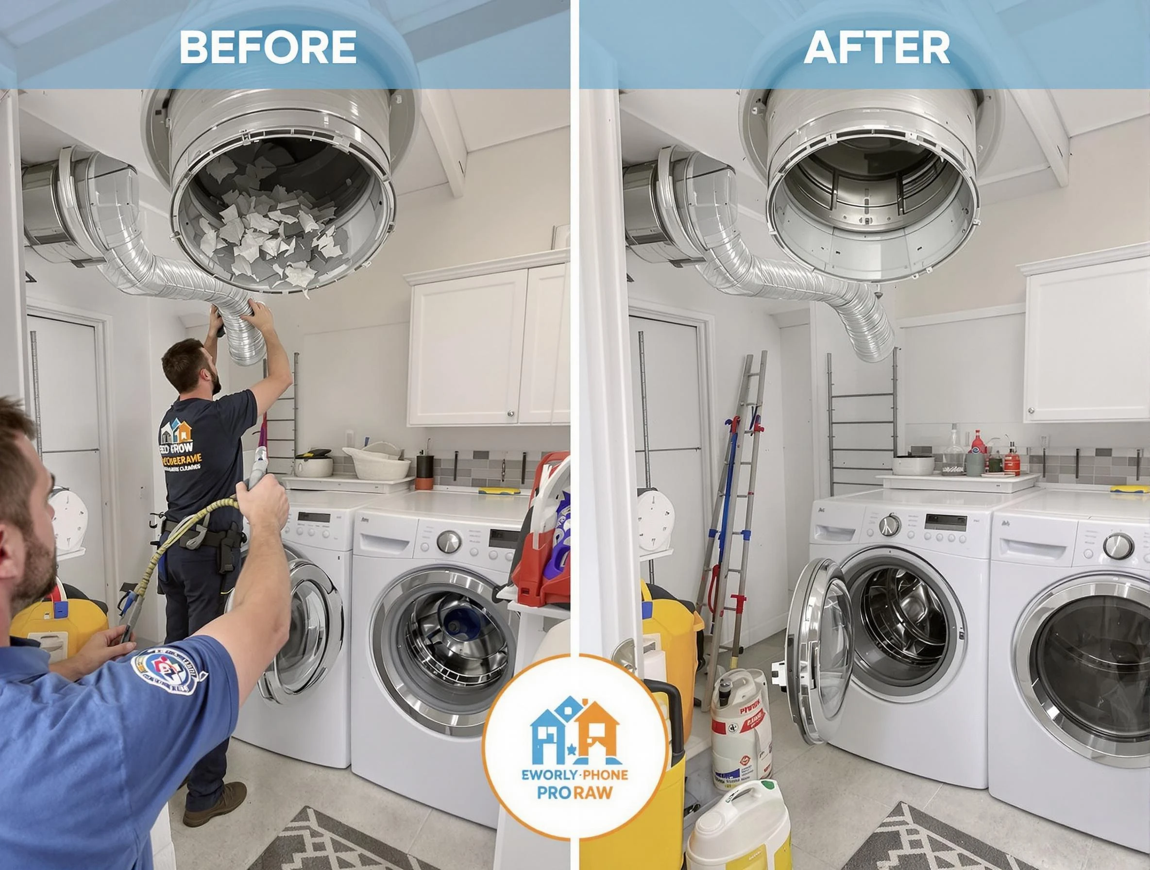 Residential dryer vent cleaning by Brighton Dryer Vent Cleaning in Brighton